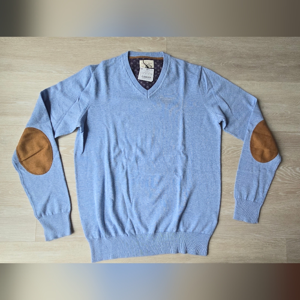Sferra NWT Mens Cotton Sweater S